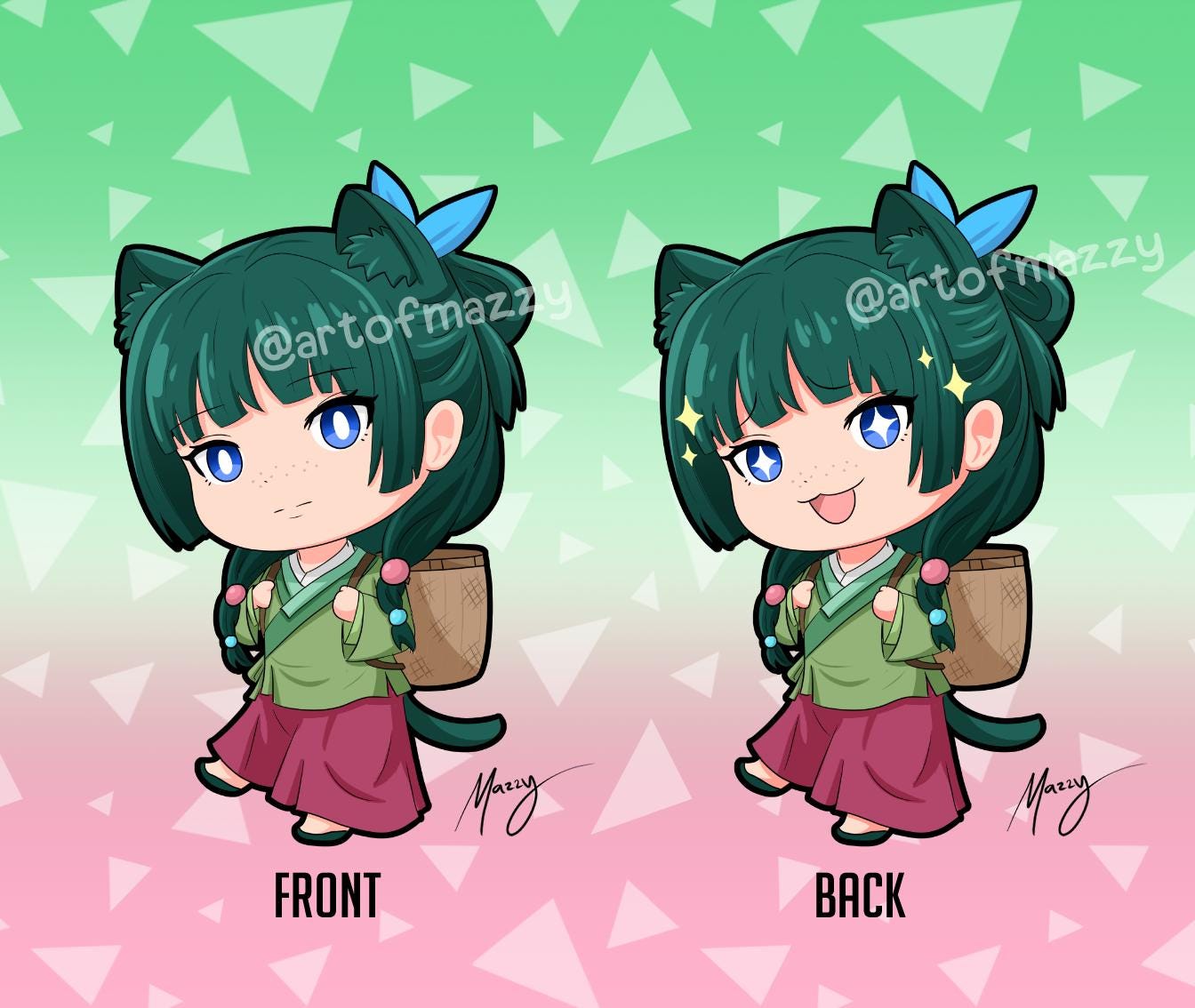 MaoMao Acrylic 3in Keychain Charm