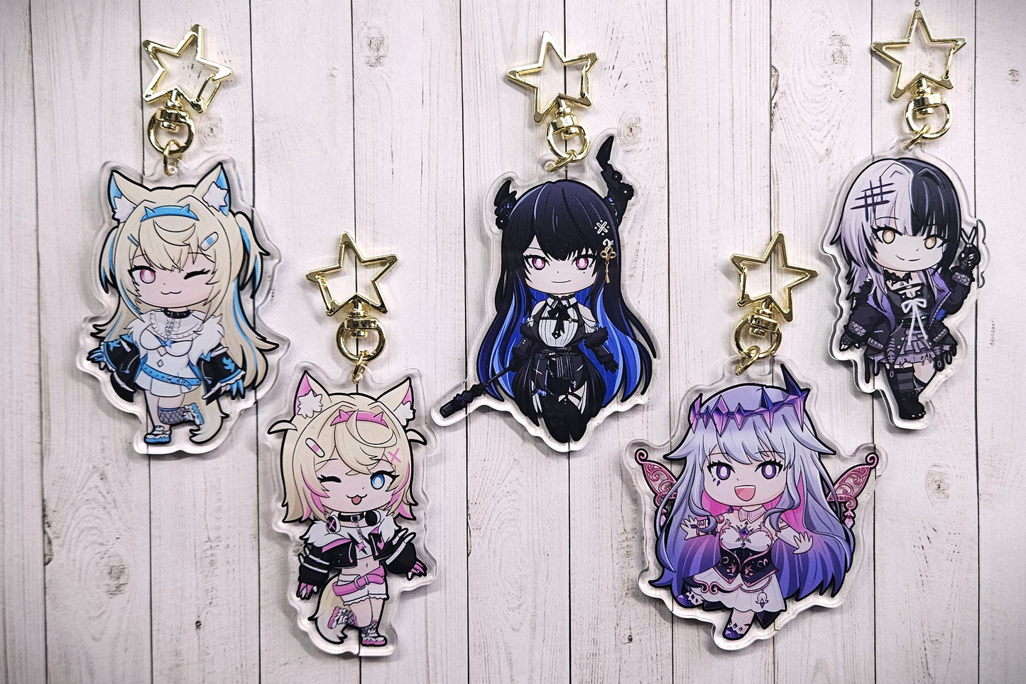 VTUBERS-ADVENT Arcylic Keychain Charms
