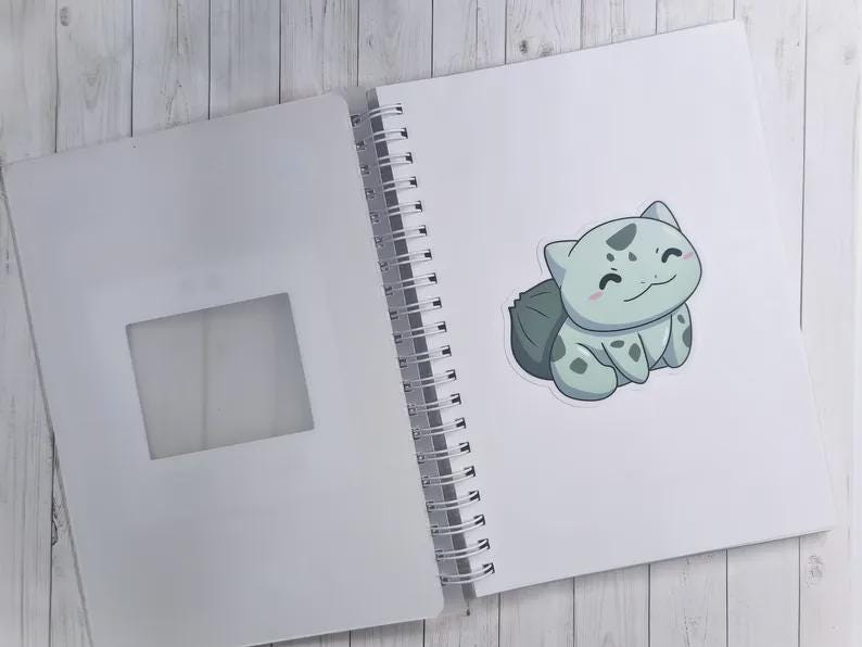 Claw Machine StickerBook