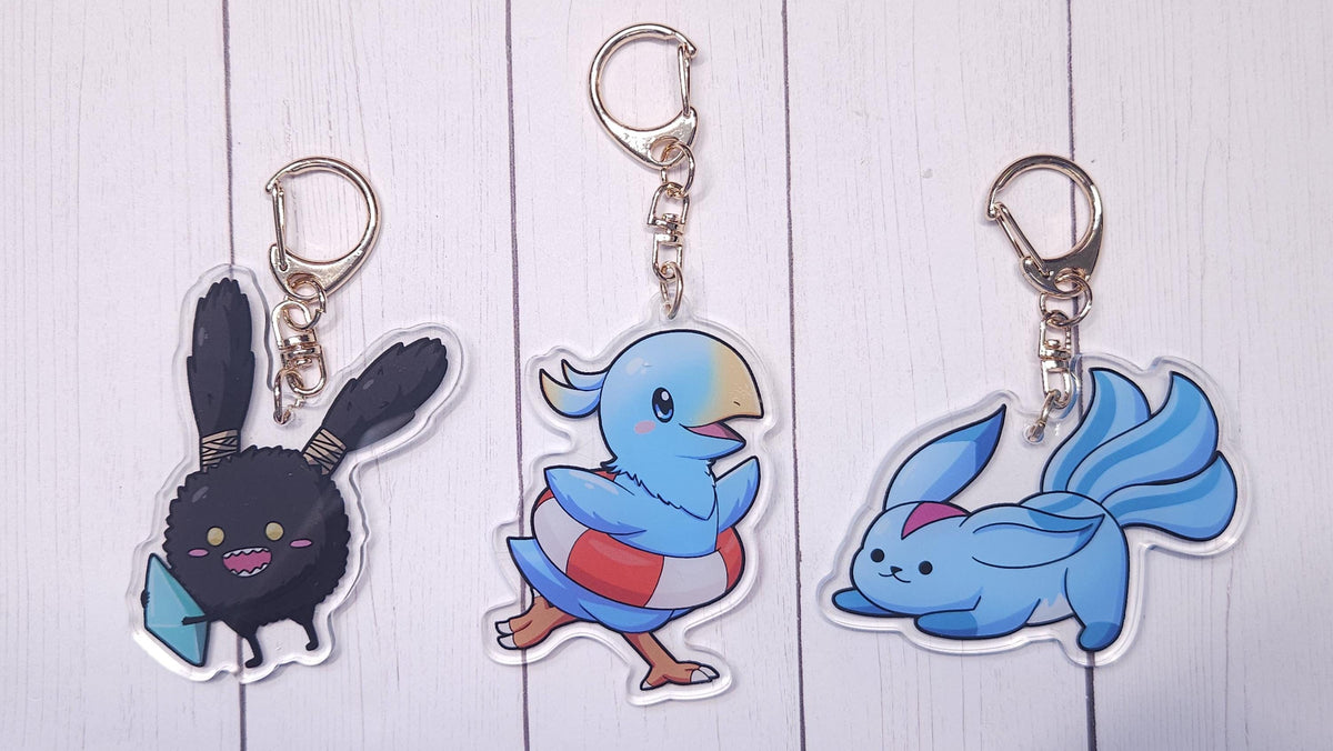 XIV Pet Minions Acrylic Keychains Vol 2.