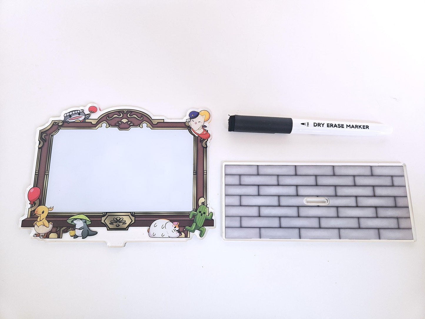 XIV Marketboard Acrylic Whiteboard Standee