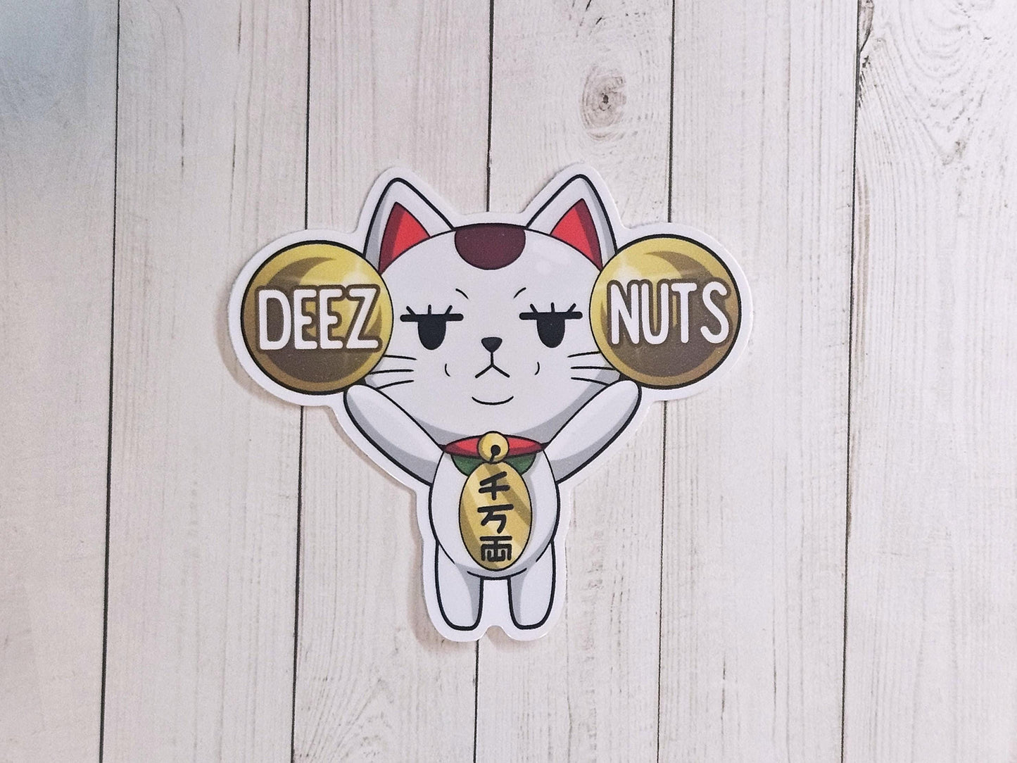 Deez Nuts Turbo Granny Sticker