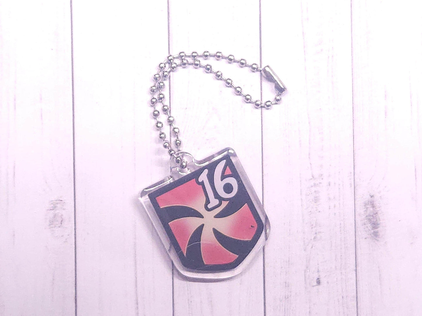 XIV 16 Vuln Stack Keychain Charm