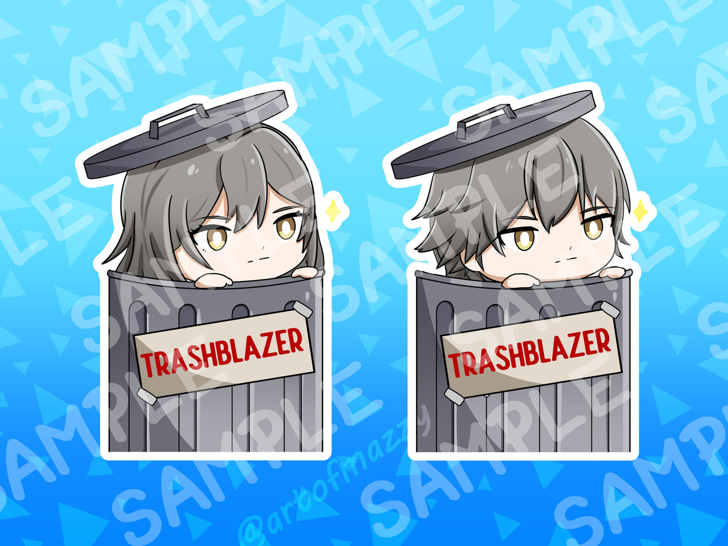 TRASHBlazer Stickers