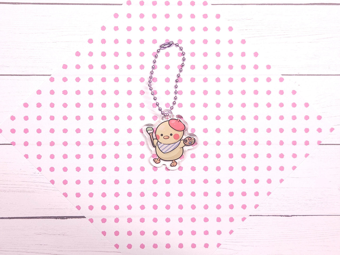 LADS Rafayel Merch Bundle | Sticker, Keychain, Mini Charm, Decal + Ribbon