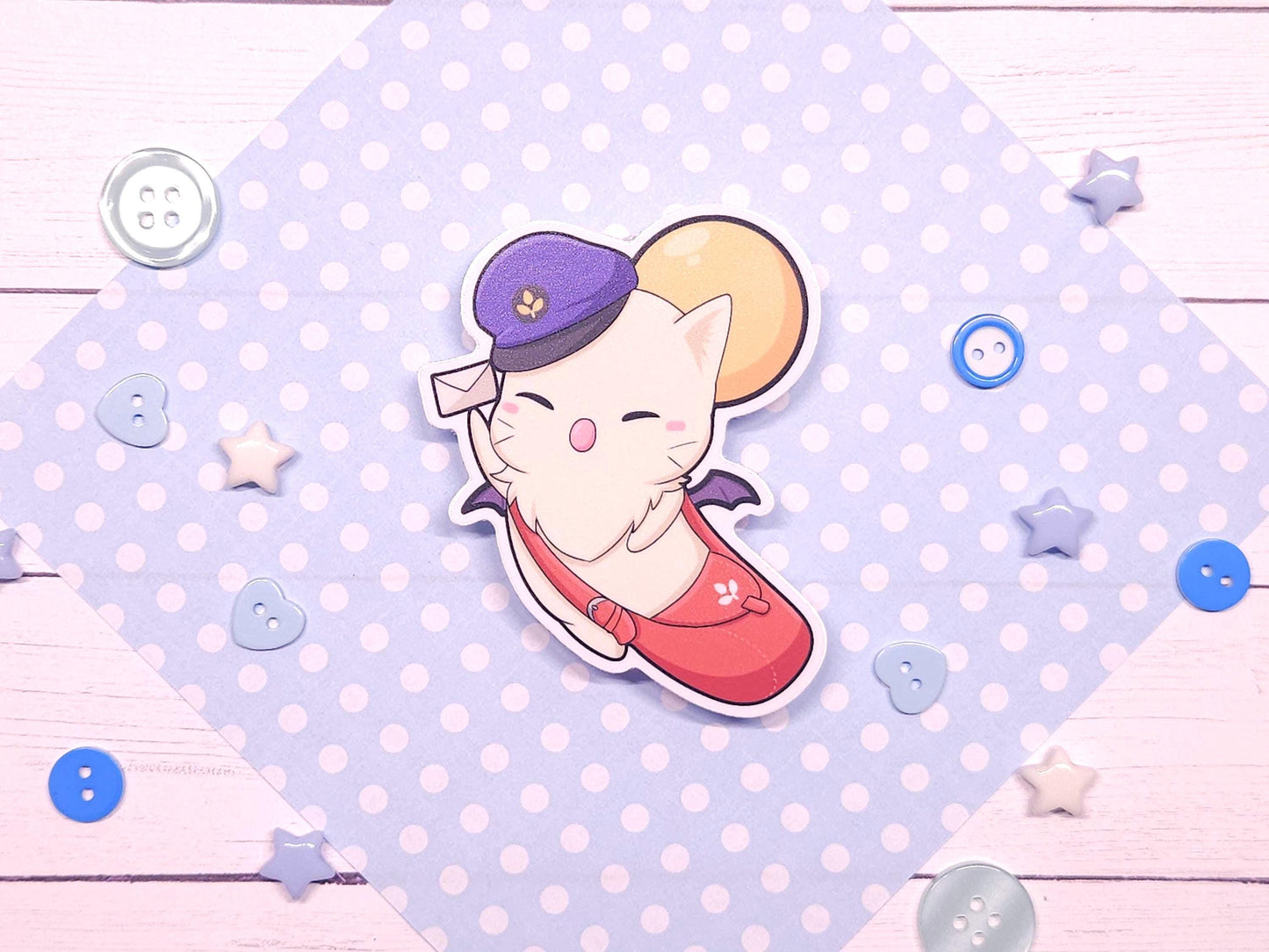 Mail Mog Moogle Sticker