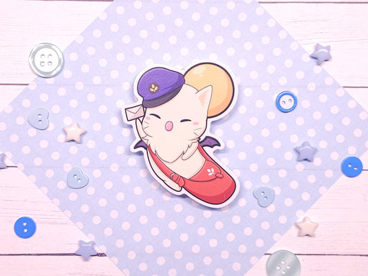 Mail Mog Moogle Sticker