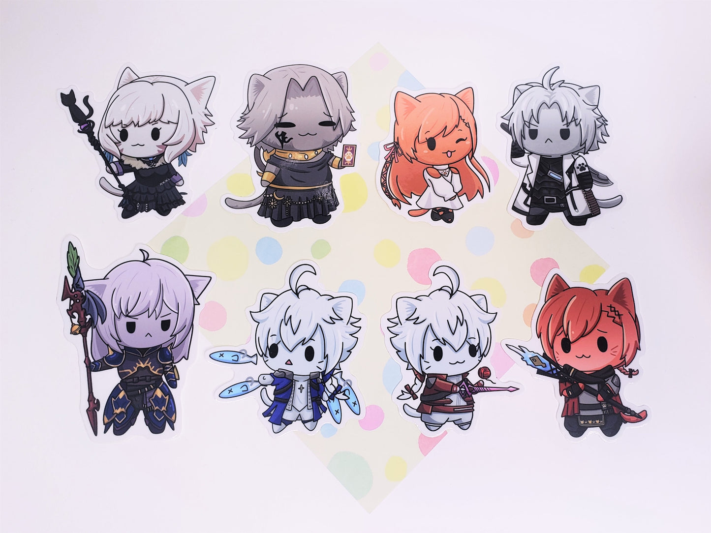 Scions of the 7th Nyan~ Stickers