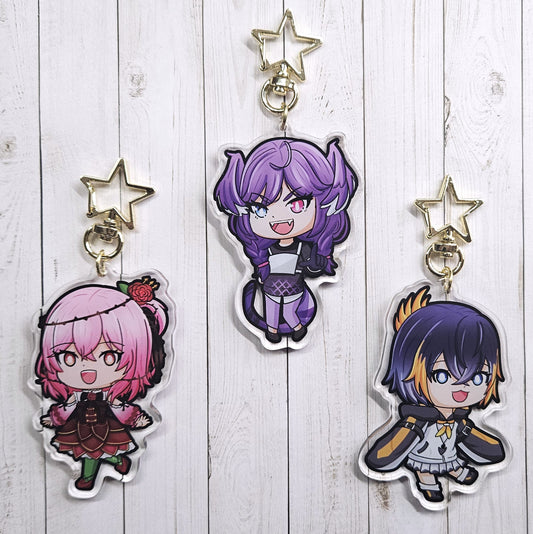 VTUBER Obsydia Acrylic Keychains