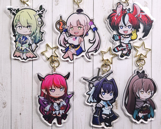 VTUBERS CouncilPromise Acrylic 3inch Keychain Charms