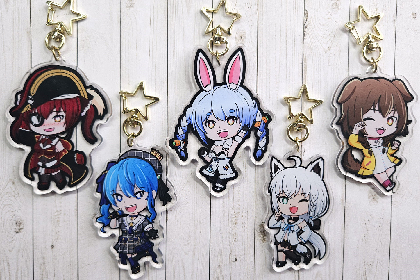 VTuber JP 3inch Acrylic Keychain Charms