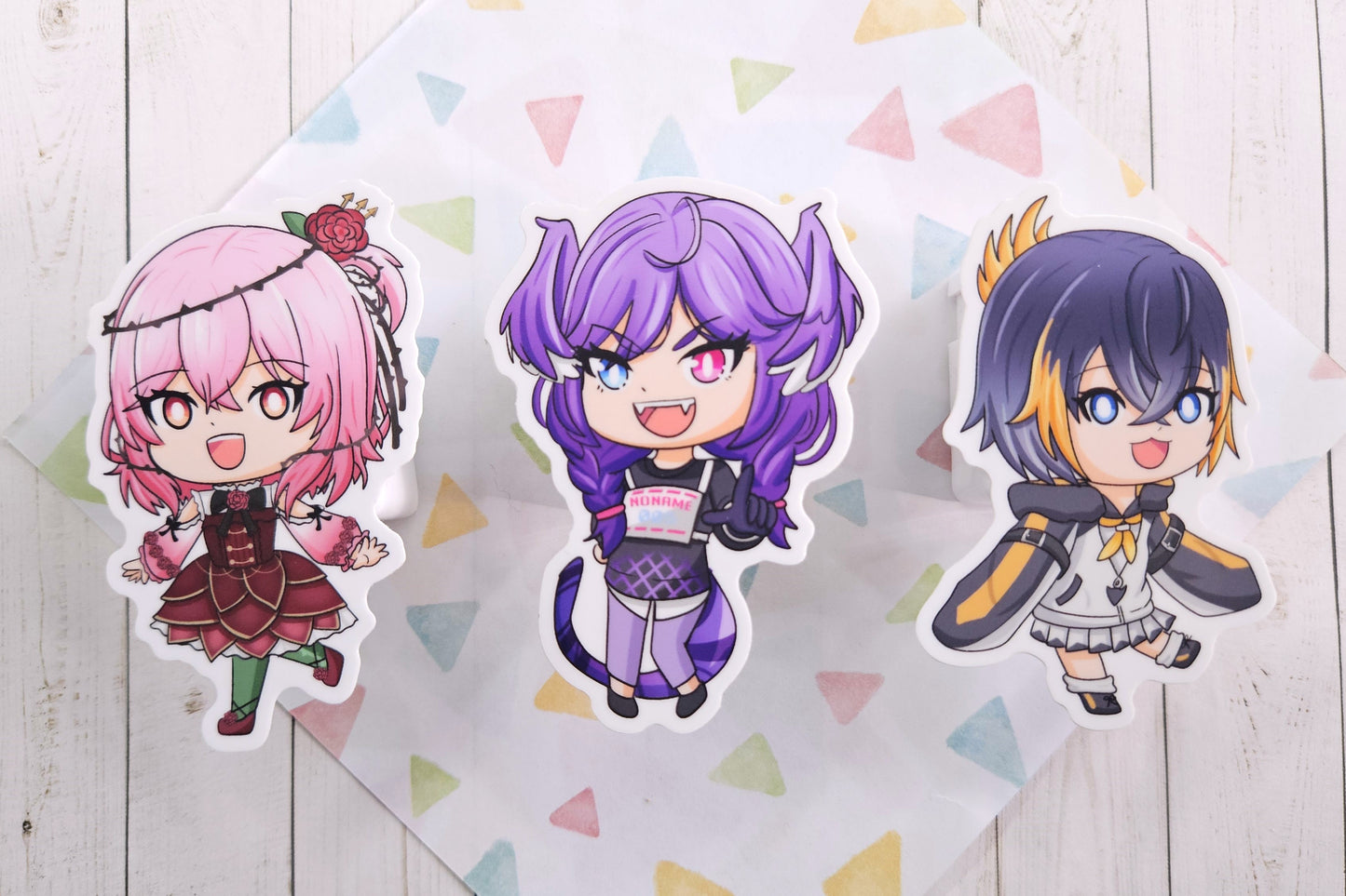 VTUBER OBSYDIA Chibi Stickers