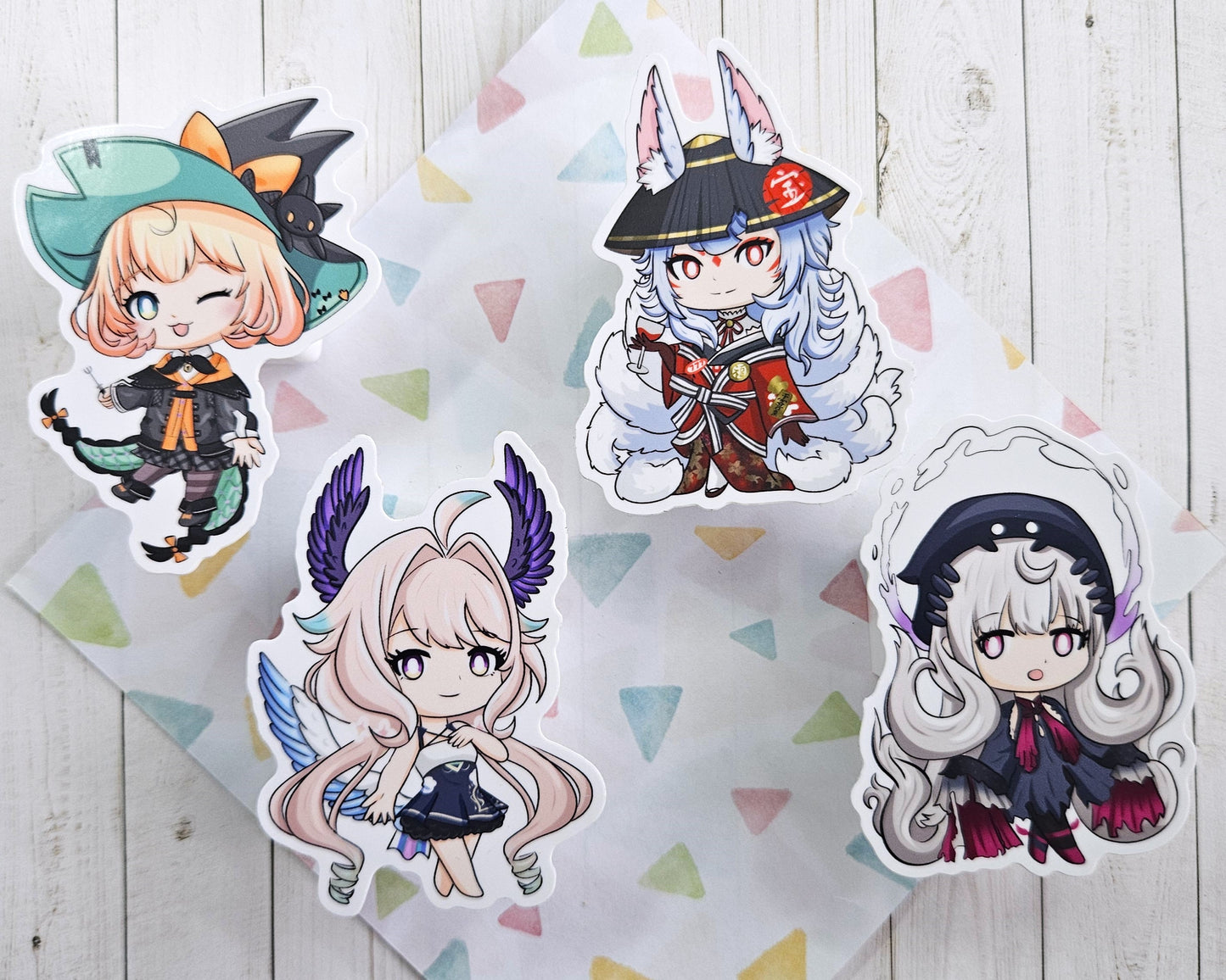 VTUBER ETHYRIA Chibi Stickers