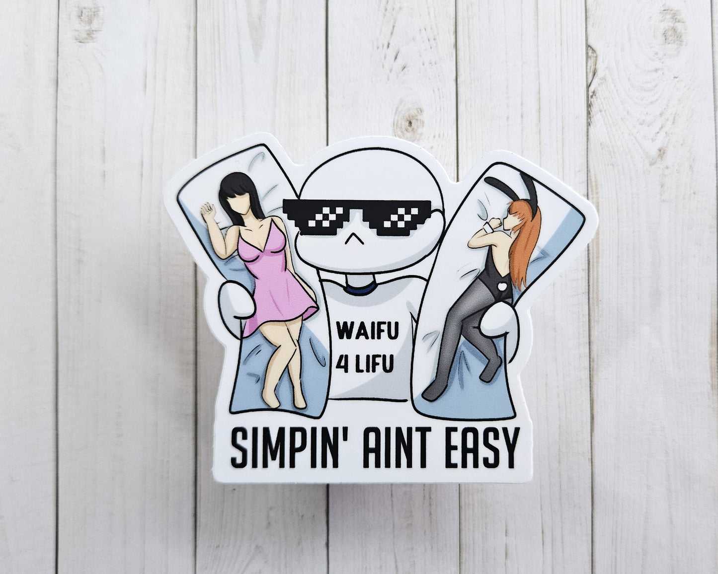 Simpin aint easy Sticker