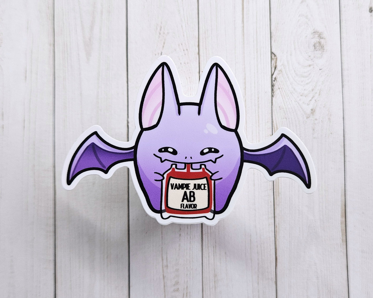 Baby Bat with Juice Sticker