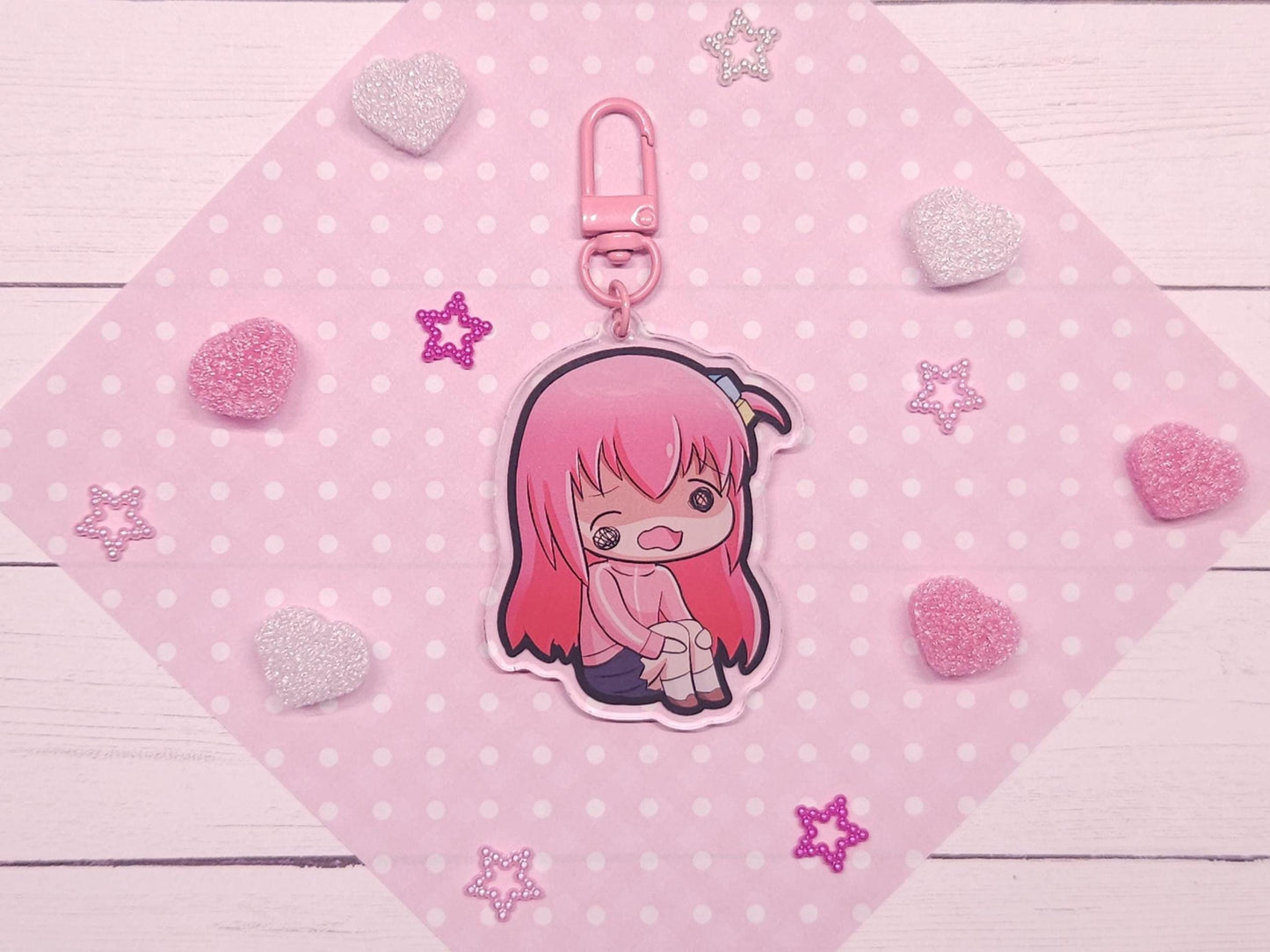 Bocchi Acrylic Keychain Charm