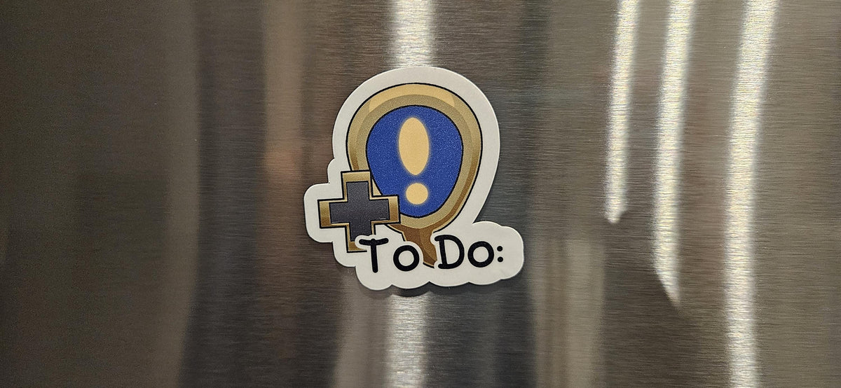 XIV inspired Quest Marker Magnet Set for Office, Kitchen, Whiteboard, etc.
