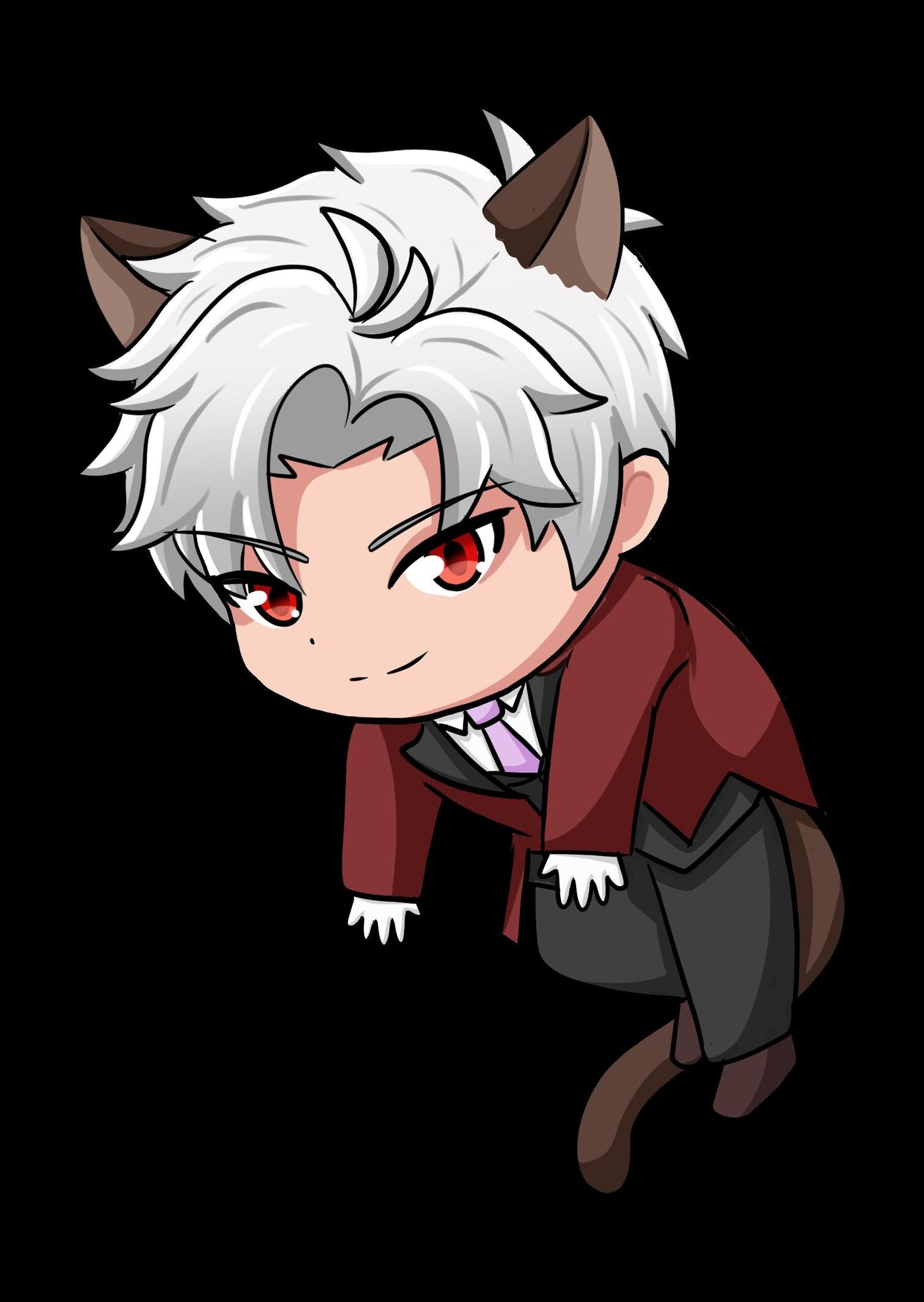 Sylus Kitty Butler Phone Charm