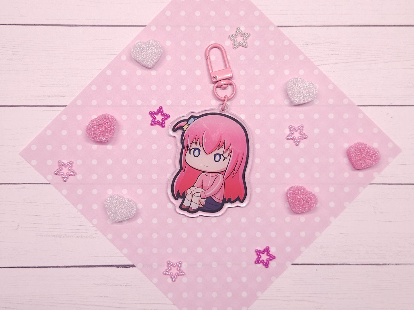 Bocchi Acrylic Keychain Charm