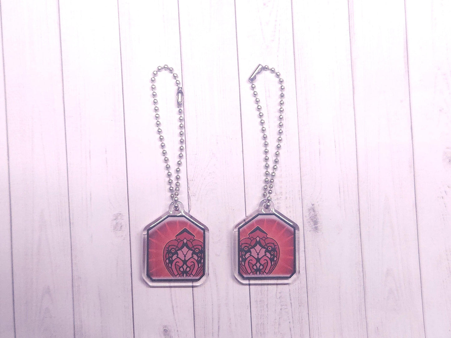 Dancer Partner Keychain Charms