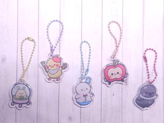LADS Mascot Mini Keychain Charm