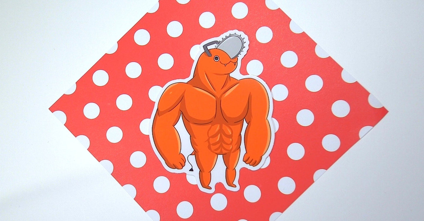 Doge Meme-PoCHADa Sticker | Weatherproof, Waterproof, & UV Resistant Sticker