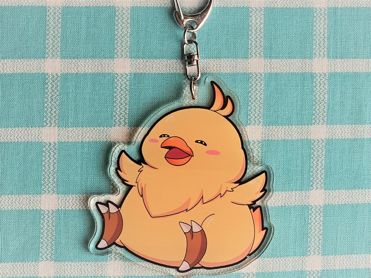 XIV Pet Minions Acrylic Keychains
