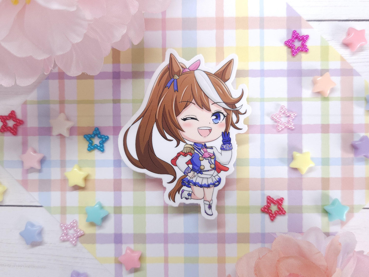 UmaMusume Horse Girls Stickers | Weatherproof, Waterproof, & UV Resistant Sticker