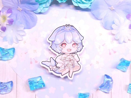 Bao ze Whale Sticker | Weatherproof, Waterproof, & UV Resistant Sticker