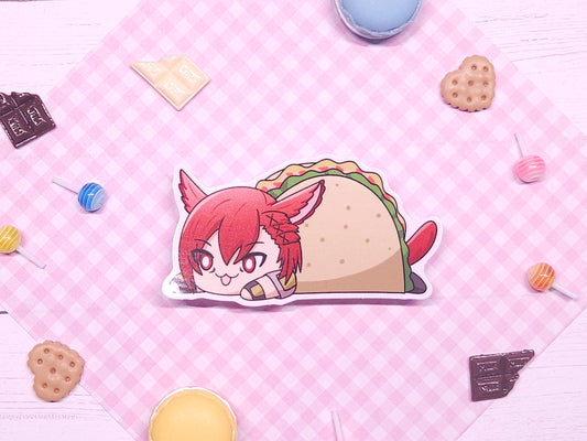 GrahaTaco Tia Sticker