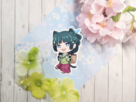 MaoMao Sticker | Weatherproof, Waterproof, & UV Resistant Sticker