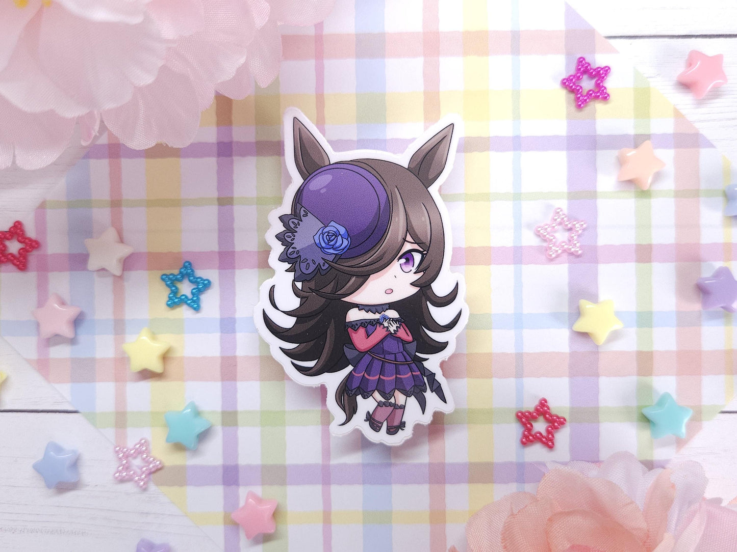 UmaMusume Horse Girls Stickers | Weatherproof, Waterproof, & UV Resistant Sticker