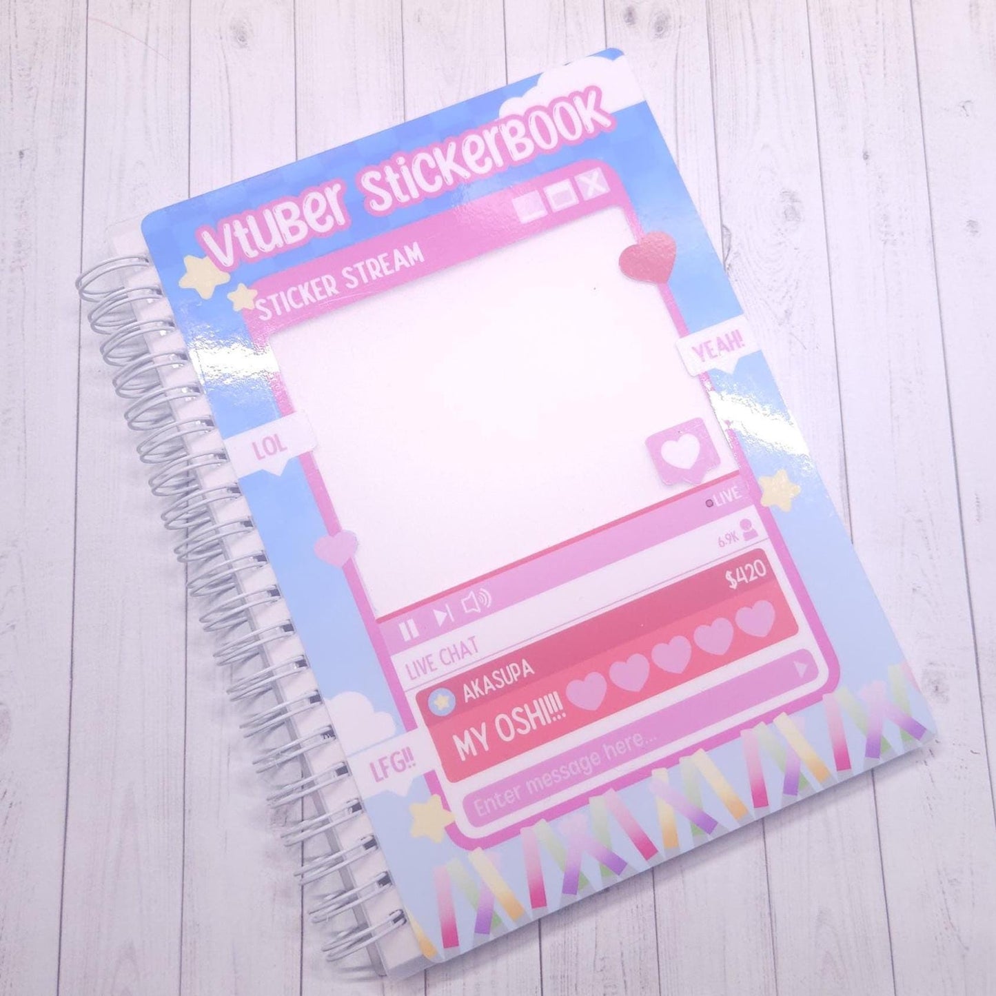 Oshi Vtuber StickerBook