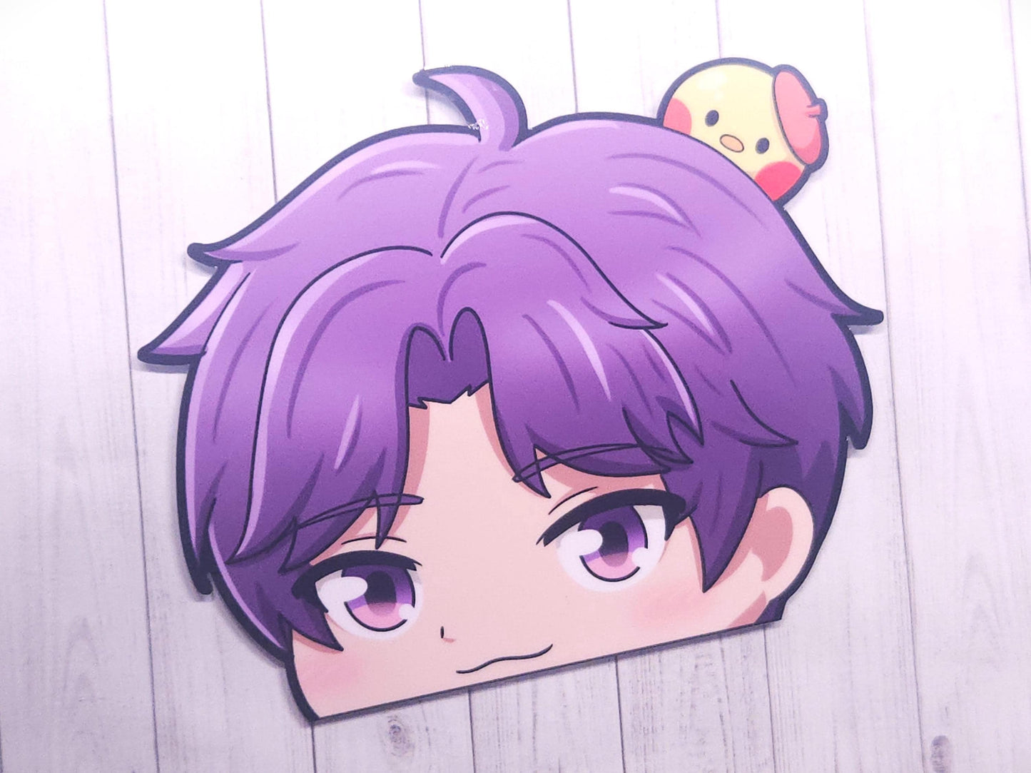 LADS Rafayel Merch Bundle | Sticker, Keychain, Mini Charm, Decal + Ribbon