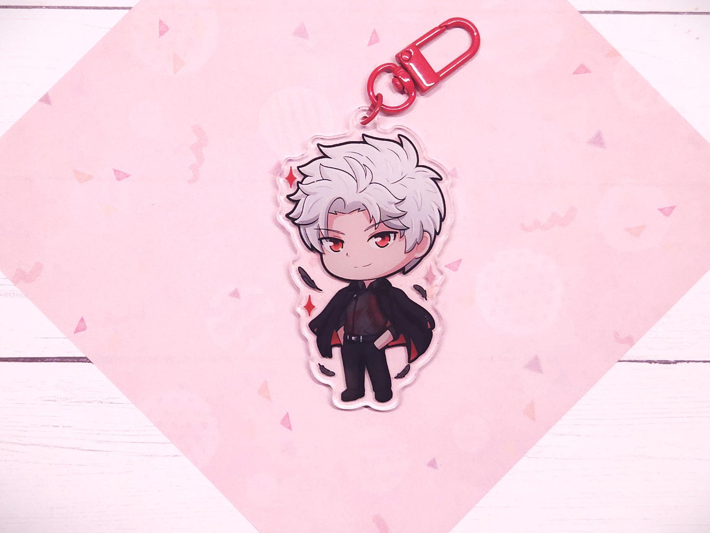 LADS Sylus Merch Bundle | Sticker, Keychain, Mini Charm, Decal + Ribbon