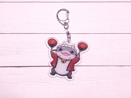 Catfish Namazu Minion Acrylic Keychain