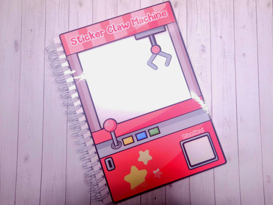 Claw Machine StickerBook
