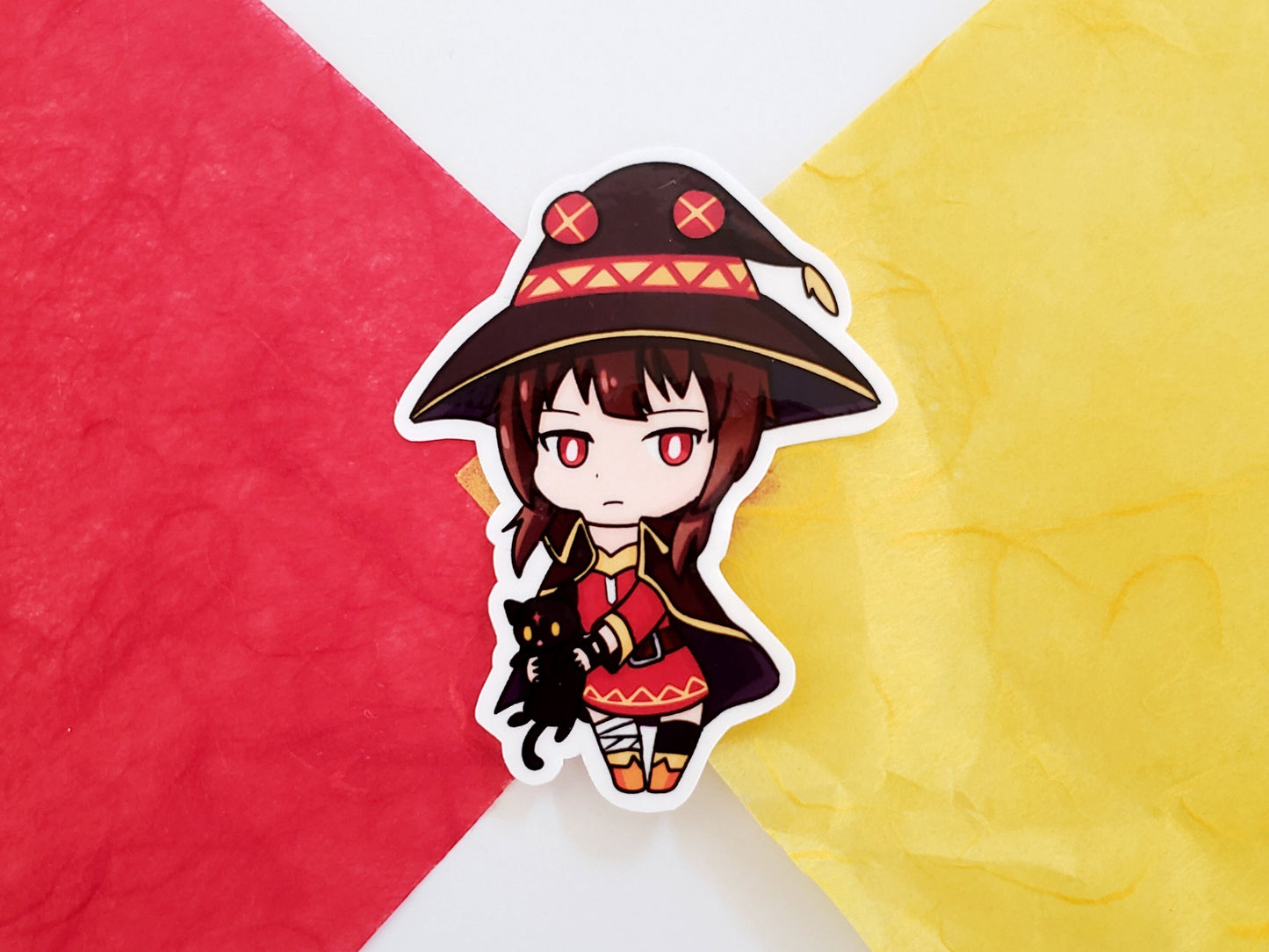 KonoSuba Dance Laminated Stickers