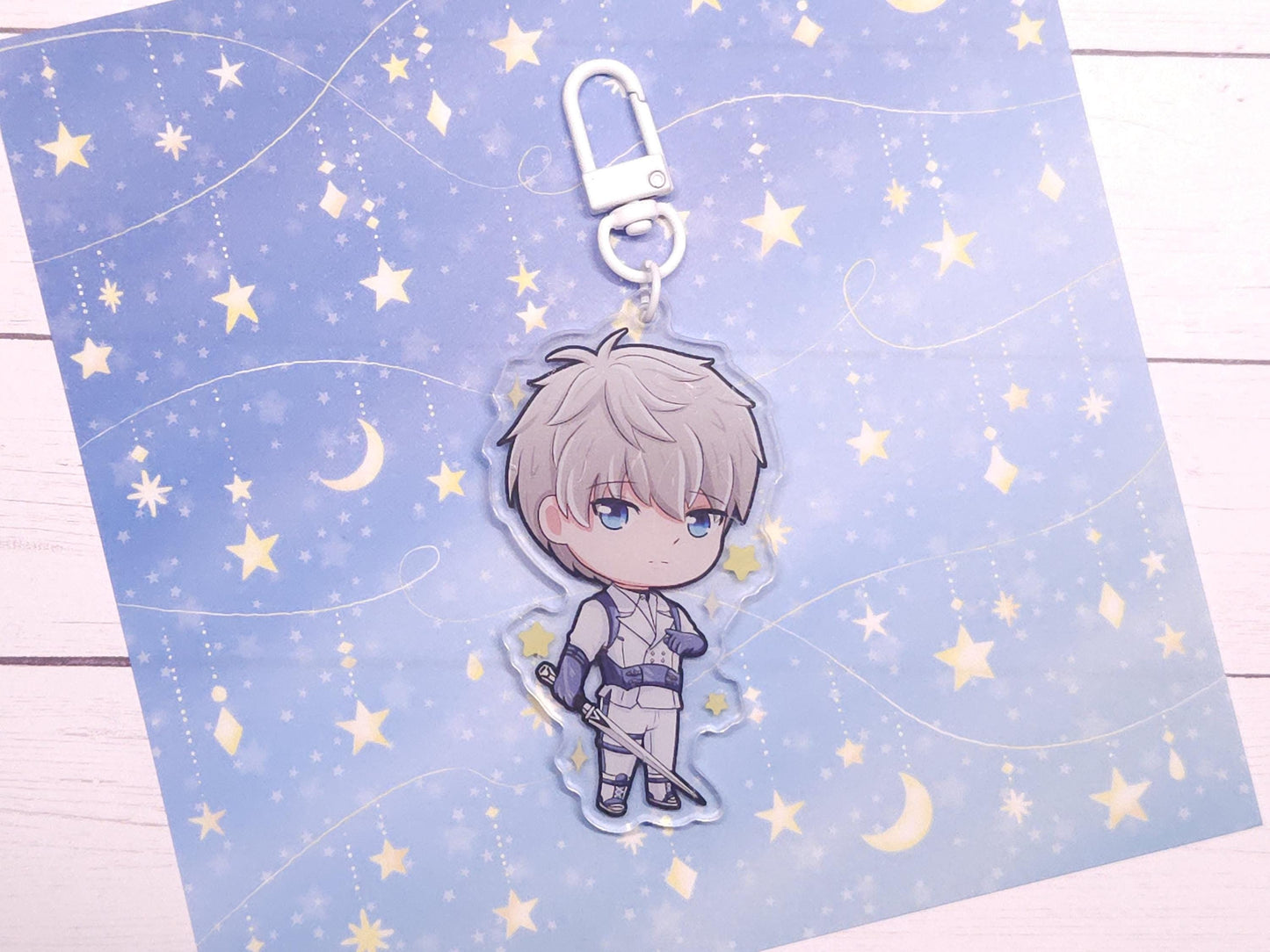 LADS Xavier Merch Bundle | Sticker, Keychain, Mini Charm, Decal + Ribbon