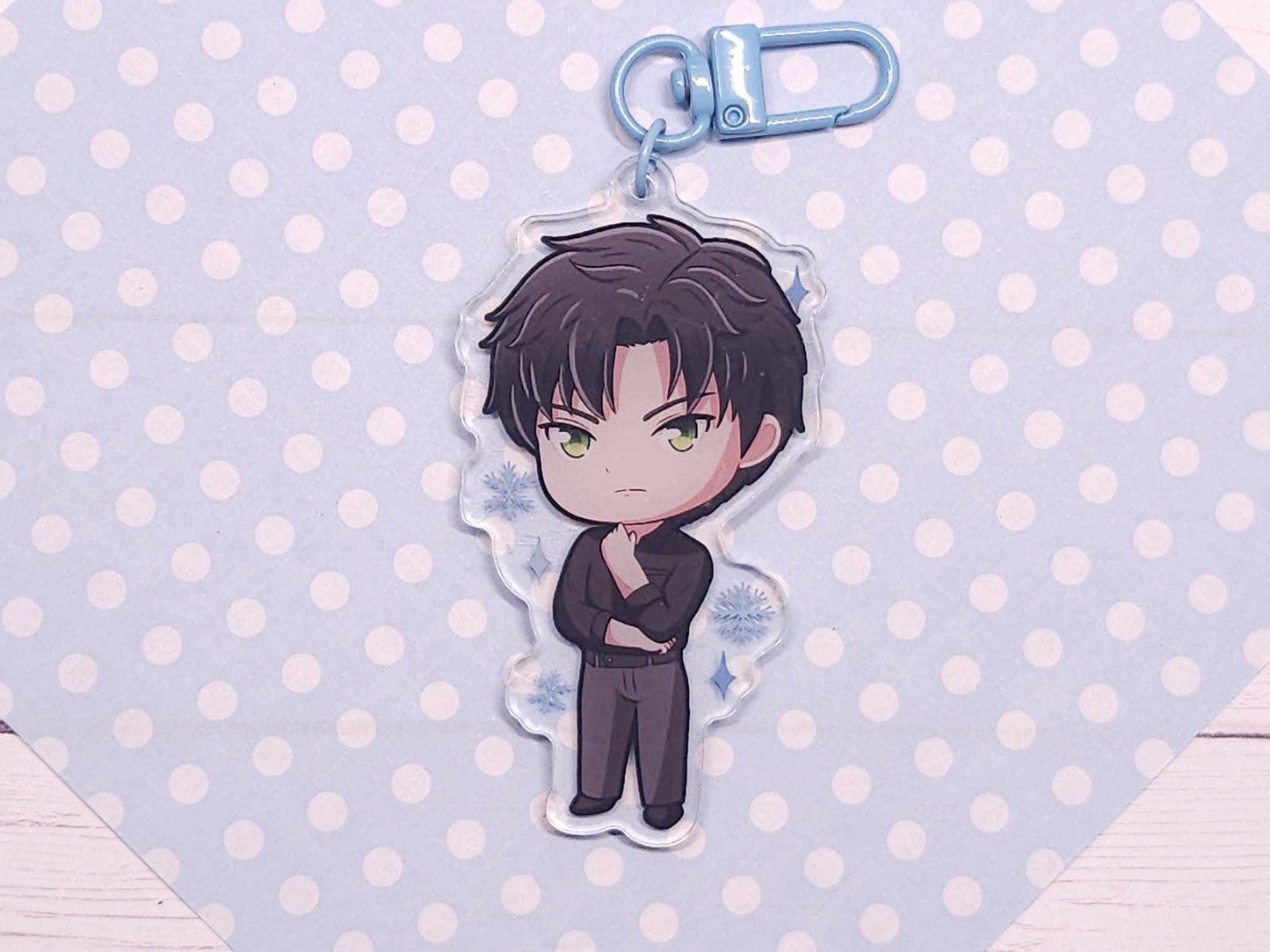 LADS Zayne Merch Bundle | Sticker, Keychain, Mini Charm, Decal + Ribbon