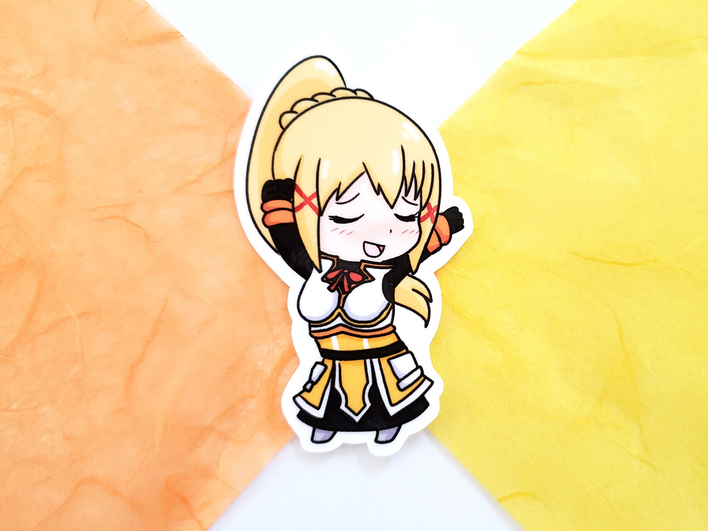 KonoSuba Dance Laminated Stickers
