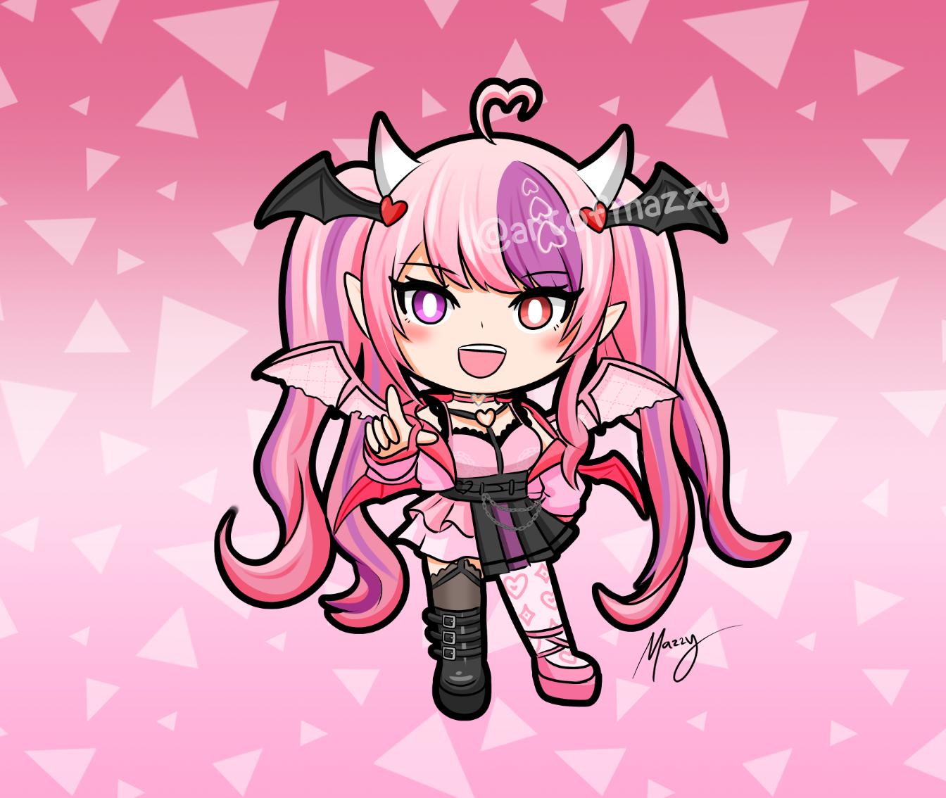 Kson Vtuber Acrylic 3in Keychain Charm