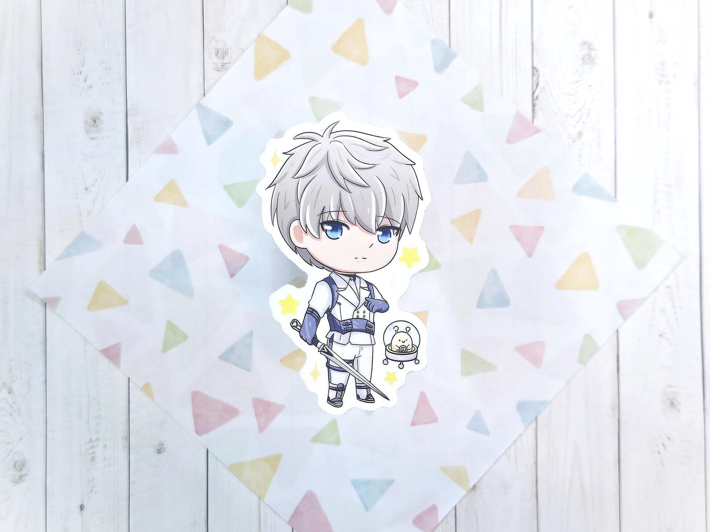 LADS Xavier Merch Bundle | Sticker, Keychain, Mini Charm, Decal + Ribbon