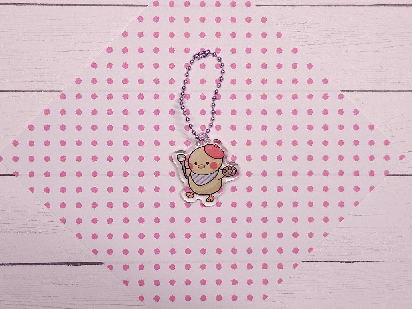 LADS Mascot Mini Keychain Charm