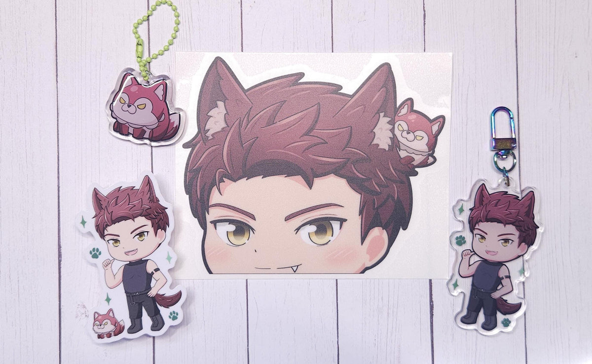 LADS Valko Merch Bundle | Sticker, Keychain, Mini Charm + Decal