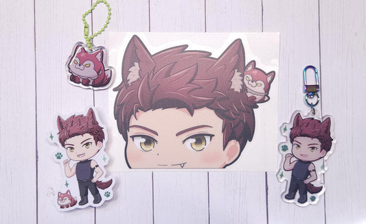 LADS Valko Merch Bundle | Sticker, Keychain, Mini Charm + Decal