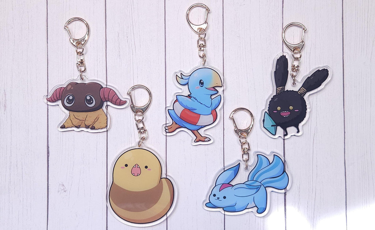 XIV Pet Minions Acrylic Keychains Vol 2.