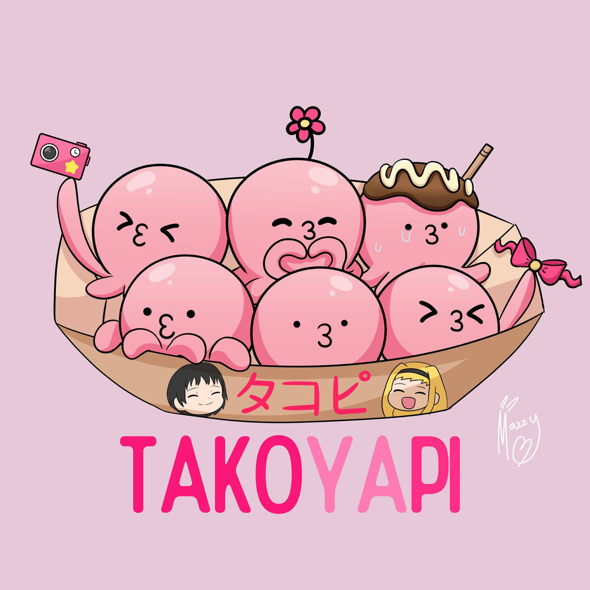 Tako Pi Takoyapi Sticker