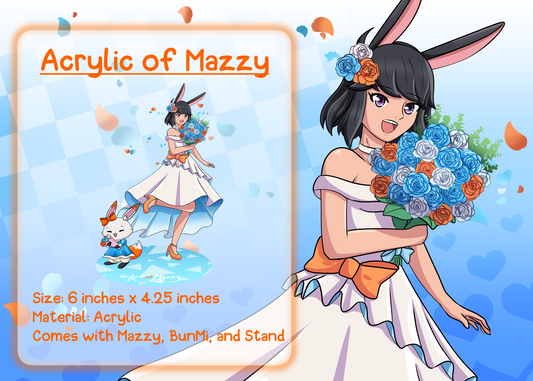 MAZZIVERSARY Acrylic Stand of Mazzy