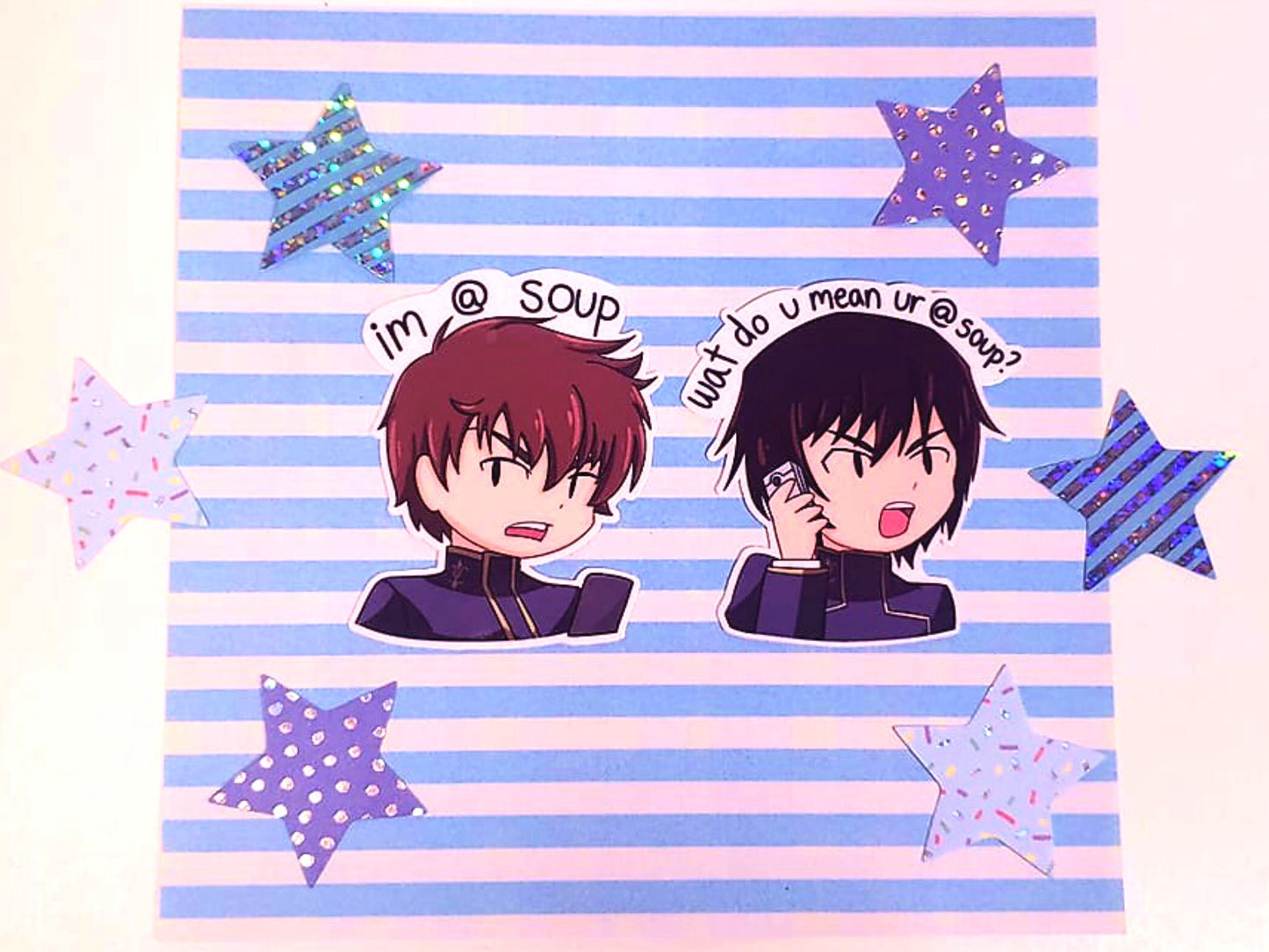 I'm at Soup meme Laminated Sticker – artofmazzy